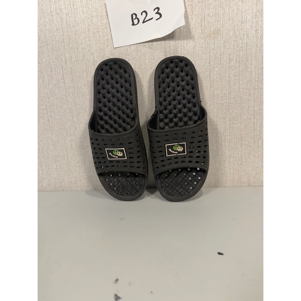 Unisex Shower Sandal Slippers w/ Hole‎ Quick Drying Bathroom women sz 9 men 7.5